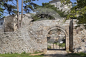 Outside view of Ruins of Historical Pirot Fortress, Serbia