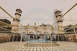 Outside View to the Mahabat Khan Mosque in Peshawar, Pakistan photo