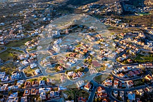 Outskirts of Limassol, Cyprus, view from above