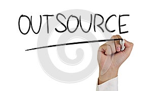 Outsource Concept