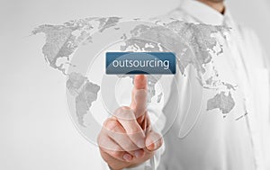 Outsourcing concept