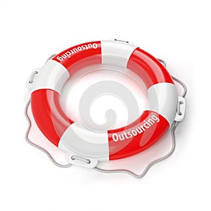 Outsourcing - life buoy for business