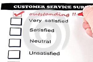 Outstanding service