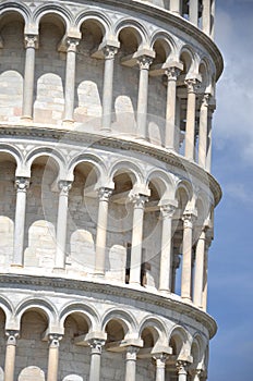 The outstanding view of the Leaning Tower on Squar