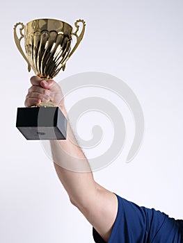 Outstretched Arm with Trophy