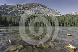 Ouzel Lake and Copeland Mountain