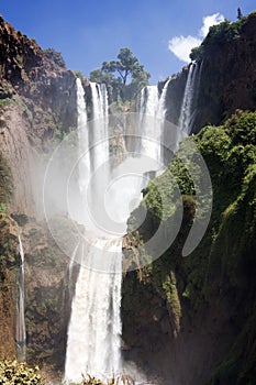 Ouzoud big waterfalls