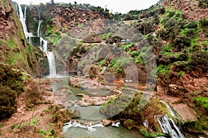 Ouzoud falls. Morocco El-Abid River