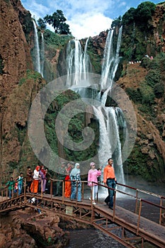 Ouzoud waterfall