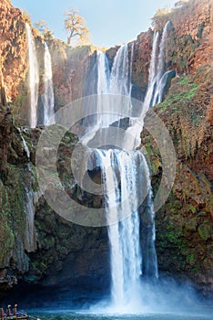 Ouzoud Waterfall. Morocco