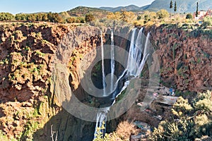 Ouzoud Waterfall. Morocco