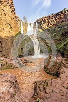 Ouzoud Waterfalls in the Grand Atlas village of Tanaghmeilt