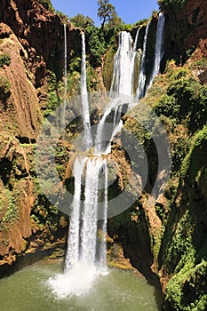 Ouzoud waterfalls in Morocco