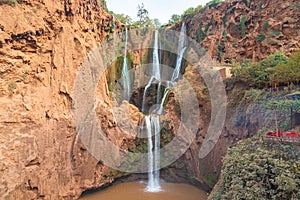 The Ouzoud Waterfalls in Morocco