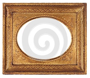 Oval Antique Picture Frame