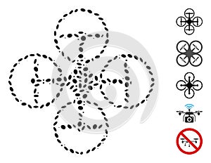 Oval Collage Nanocopter