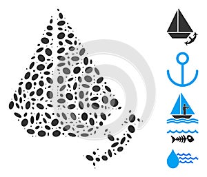 Oval Collage Seaport