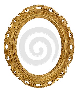 Oval Decorative Picture Frame