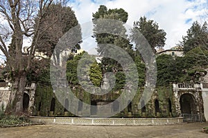 Oval Fountain, 1567. Villa d Este Tivoli (near Rome), Italy. photo