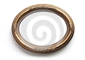 Oval photo frame