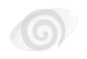 Oval plain white platter