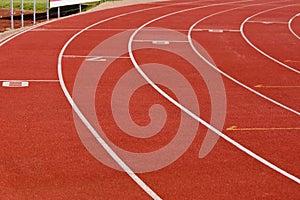 Oval Running Track - Outside Circle