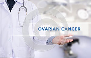 OVARIAN CANCER CONCEPT photo