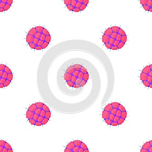 Ovary pattern seamless vector