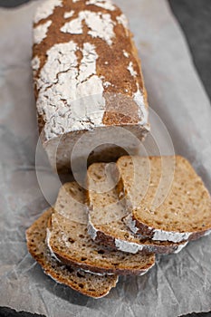 Oven baked bread