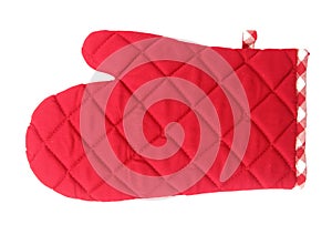 Oven gloves red