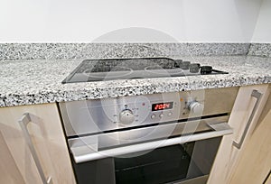 Oven and hob detail