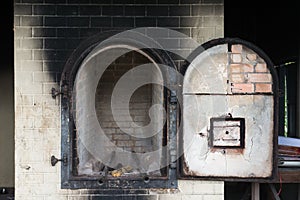 Oven Thai crematory in temple