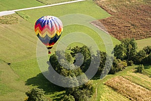 Over the fields