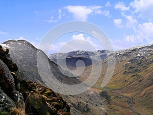 Over the Langstrath valley, Lake District