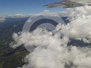 Over the mountains in Costa Rica photo