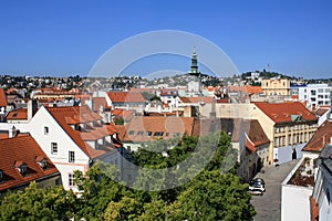 Over roofs of Bratislava