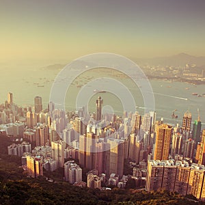 Over view of Hongkong