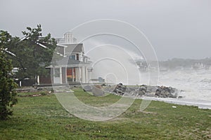 Over wash at point lookout