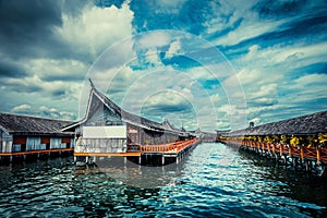 Over water bungalow