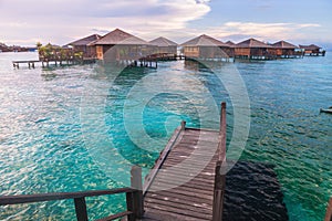 Over water bungalow