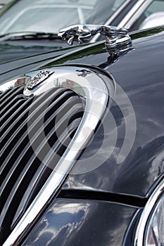 The Leaper - Jaguar S-Type hood emblem