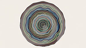 The overall appearance is organic and fluid, suggesting movement and depth