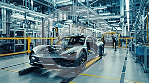 Overall, the image should visually represent the fundamental reevaluation