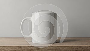 The overall scene is minimalistic, emphasizing simplicity and functionality