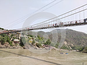 Overbridge at Ganga river