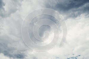 Overcast clouds sky weather background