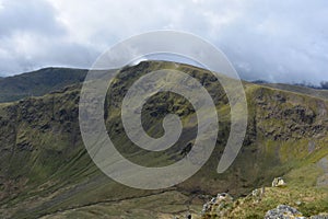 Overcast Day Along the Fell Ridge Line photo