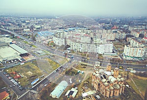 Overcast day over Lutsk