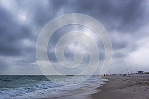 Overcast Day at Pensacola Beach