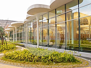 Overcast of the Liang Kuo Shu International Conference Hall of National Taiwan University